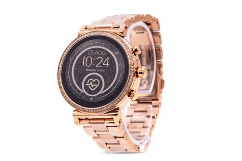 how to use michael kors smartwatch gen 4|rose gold mk smart watch.